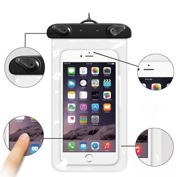 Underwater Phone Pouch w/ Strap - Picture 3 of 5